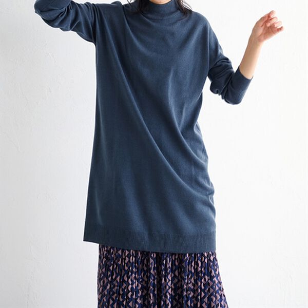 RANAN（ラナン）の「カシミヤタッチニットワンピース（ニットワンピース）」｜詳細画像