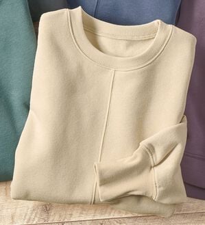 BELLUNA（ベルーナ）の「＜＆ｃｏｃｏｃｈｉ＞あったかキレイ大人のトレーナー（トレーナー・スウェット）」｜トープ