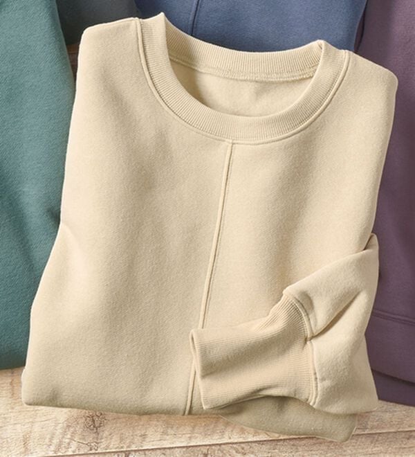 BELLUNA（ベルーナ）の「＜＆ｃｏｃｏｃｈｉ＞あったかキレイ大人のトレーナー（トレーナー・スウェット）」｜トープ