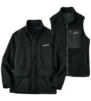 「＜アーノルド　パーマー＞体温調節に便利！３ＷＡＹジャケット（メンズジャケット）」｜ブラック