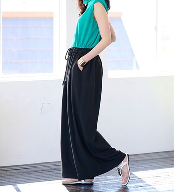 RANAN（ラナン）の「スリーブレスハイネックプルオーバー（カットソー）」｜詳細画像