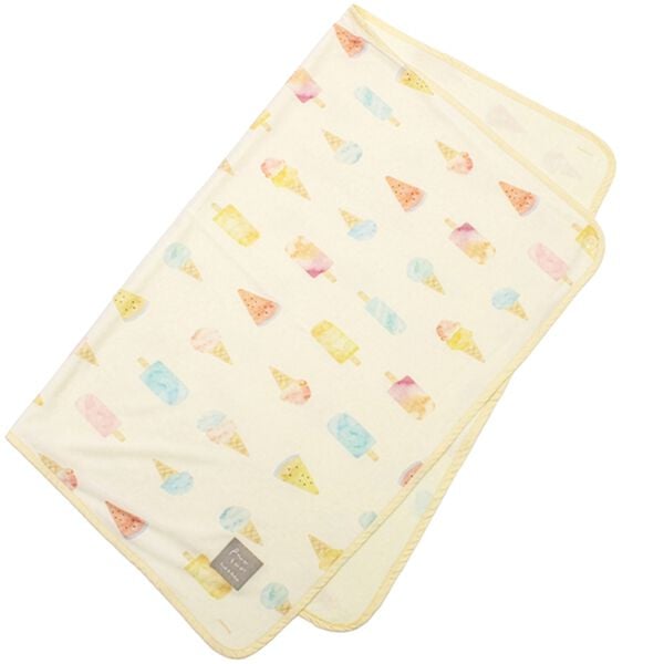 iellio（イエリオ）の「ひんやり冷感３ＷＡＹひざ掛け フレスコ＜ブランケット・冷感ケット＞（毛布・ブランケット）」｜アイスとスイカ