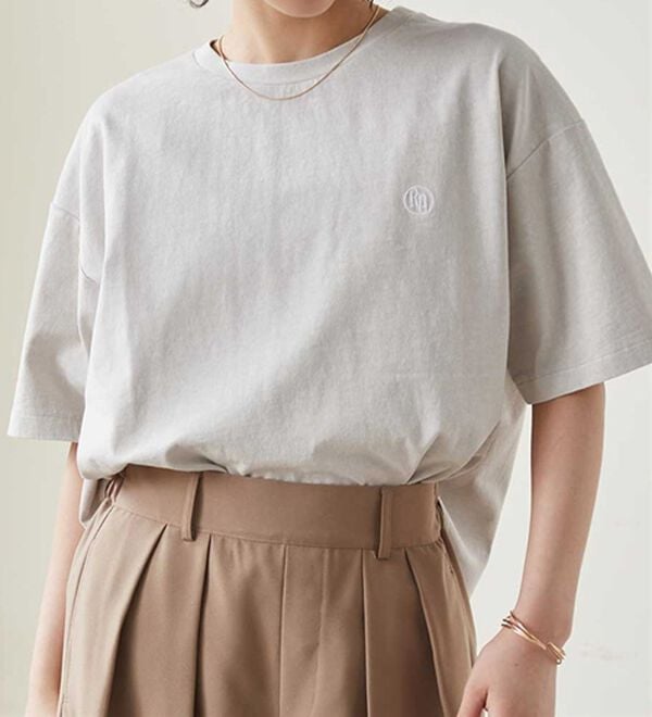 RANAN（ラナン）の「ヴィンテージライクロゴTシャツ（カットソー）」｜詳細画像