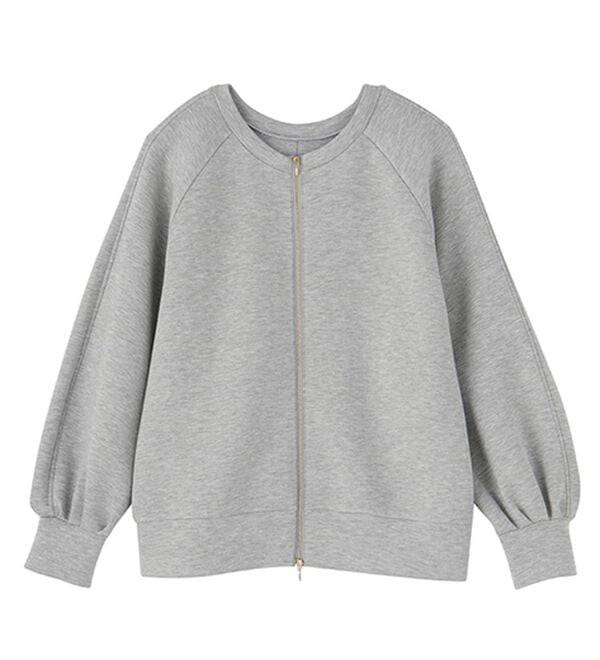 GeeRA（ジーラ）の「前後２ＷＡＹダブルジップスウェット（カットソー）」｜詳細画像