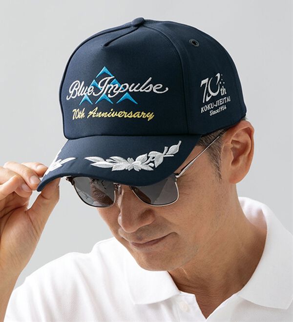 「航空自衛隊７０周年ブルーインパルスモデル（メンズ帽子）」｜詳細画像
