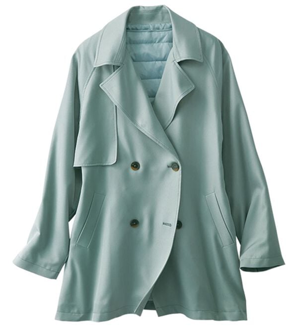 BELLUNA（ベルーナ）の「花粉対策！ライナー付ミドル丈トレンチコート（ハーフコート）」｜詳細画像