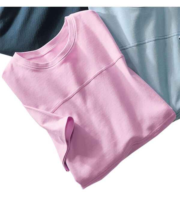 ルフラン（ルフラン）の「選べる！ひんやり＊キシリトールＴシャツ（Tシャツ）」｜ピンク