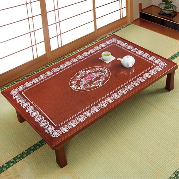 「花柄透明テーブルマット（その他キッチン用品）」｜詳細画像