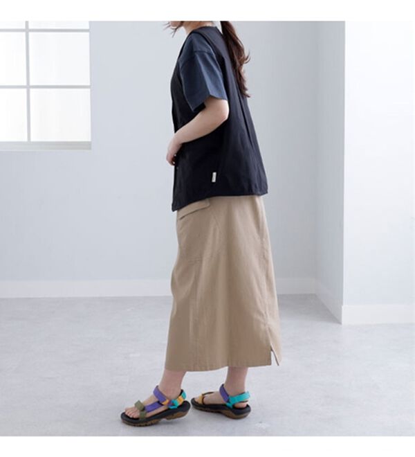 BELLUNA（ベルーナ）の「＜ｓｏｒａｆｕｋｕ＞はっ水加工ポケット付ベスト（ベスト）」｜詳細画像