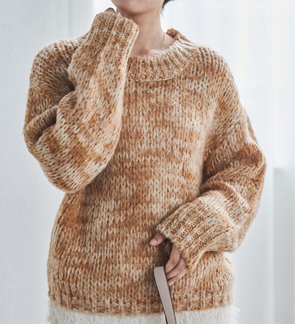 シャギーニット ロングシャギーニットカーディガン | NANO universe（ナノ