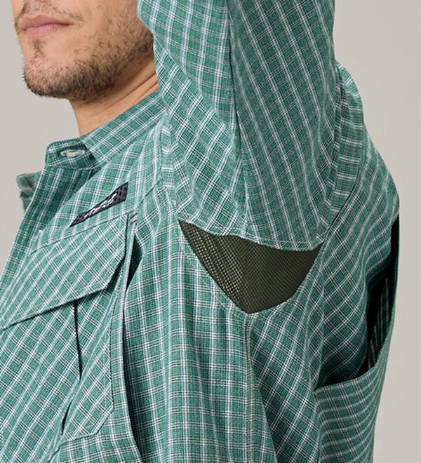 「＜ダンロップ・リファインド＞ガバッと開いて爽快シャツ（メンズシャツ）」｜詳細画像
