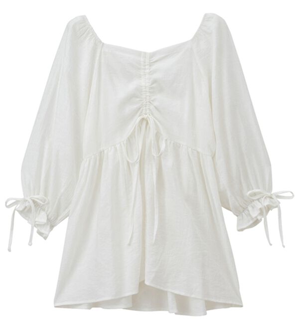 GeeRA（ジーラ）の「２ＷＡＹドロストブラウス（ブラウス）」｜詳細画像