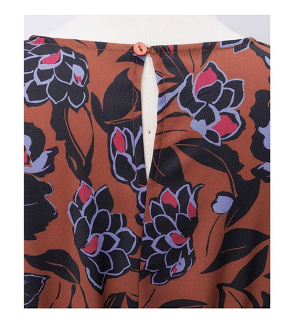 RANAN（ラナン）の「シャーリングデザインロングワンピース（ロングワンピース）」｜詳細画像