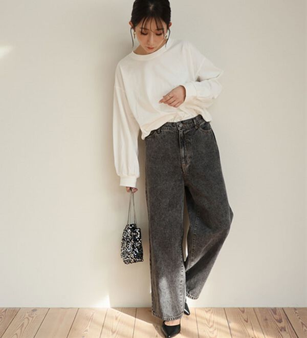 A HAPPY MARILYN（アハッピーマリリン）の「【Ｍ～７Ｌ】＜新色追加＞美脚＆美尻が叶う！優勝ワイドパンツ（ワイドパンツ・ガウチョ）」｜詳細画像