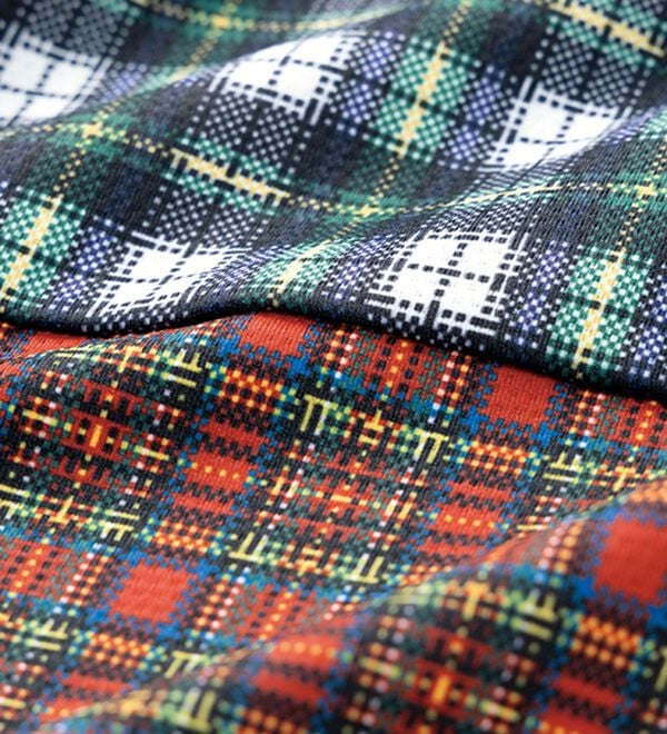 「＜ゴールデンベアゴルフ＞パッチワーク柄ドライポロシャツ（メンズポロシャツ）」｜詳細画像