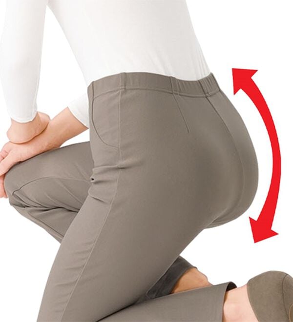 ルフラン（ルフラン）の「【４本組】日本製　こだわり設計ハイテンションパンツ（フルレングスパンツ）」｜詳細画像