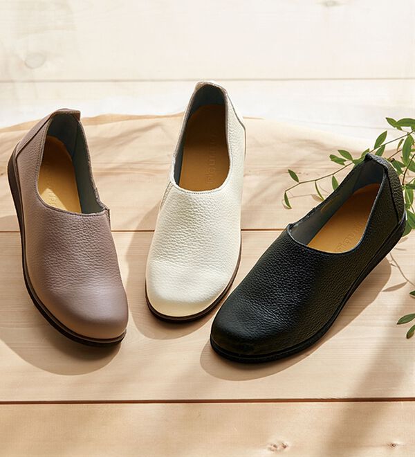 ルフラン（ルフラン）の「＜フィグリーノ＞やわらかレザーのスリッポン（スリッポン）」｜詳細画像