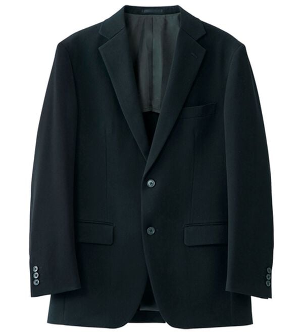 「【２点セット】ルナブラック　フォーマルスーツ（ビジネスフォーマル）」｜詳細画像