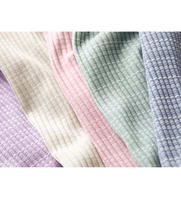 ルフラン（ルフラン）の「日本製テレコボーダープルオーバー（カットソー）」｜詳細画像