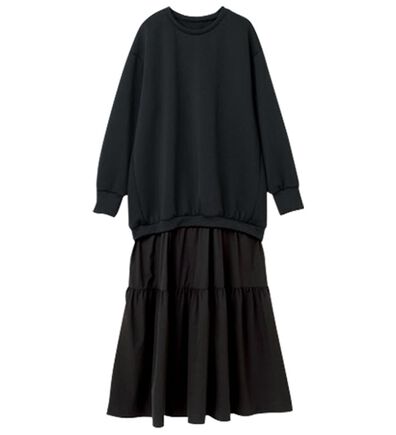 RANAN（ラナン）の「ティアードドッキングワンピース（ドッキングワンピース）」