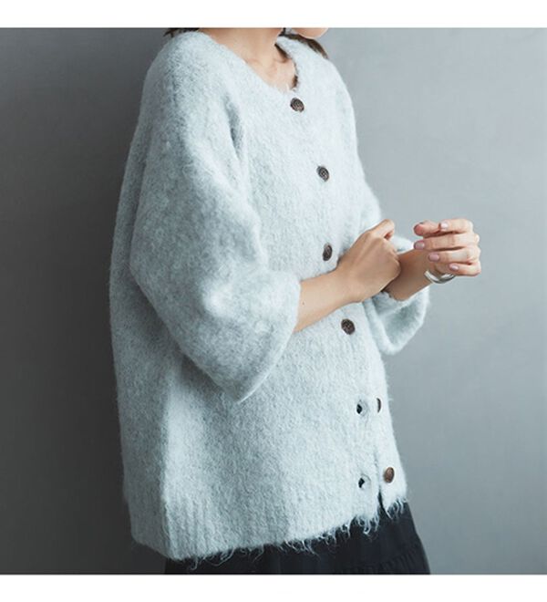 RANAN（ラナン）の「前後２ＷＡＹシャギーニット（ニット・セーター）」｜詳細画像