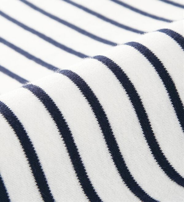 BELLUNA（ベルーナ）の「＜＆ｃｏｃｏｃｈｉ＞ハピネスコットン１００％なめらかボーダープルオーバー（カットソー）」｜詳細画像