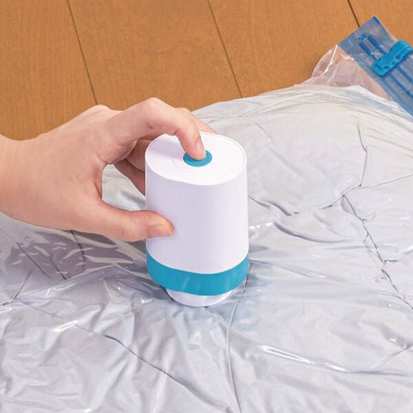 「電動ポンプ付圧縮袋セット（クローゼット・押入収納）」｜詳細画像