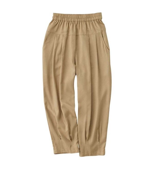 Viola e Viola（ヴィオラ エ ヴィオラ）の「ふんわりやわらか素材のゆるパンツ（フルレングスパンツ）」｜詳細画像