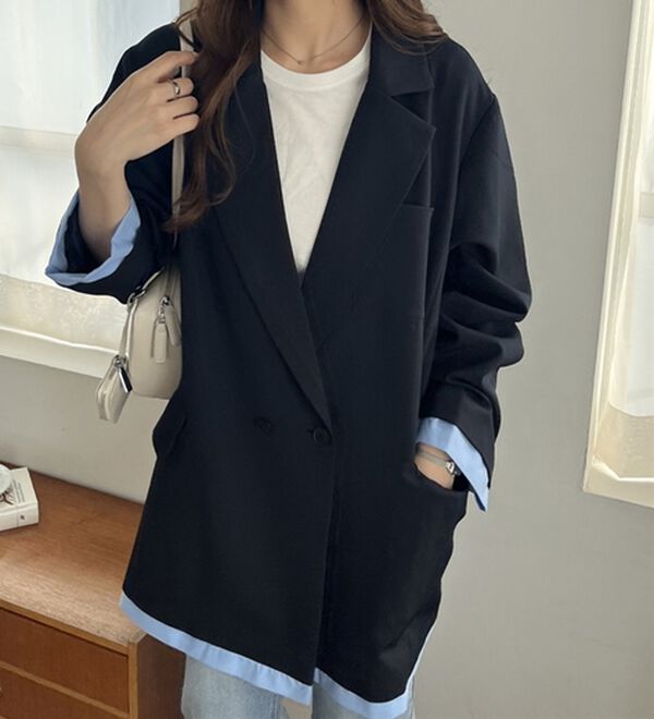 GeeRA（ジーラ）の「レイヤードデザインジャケット（その他ジャケット）」｜詳細画像