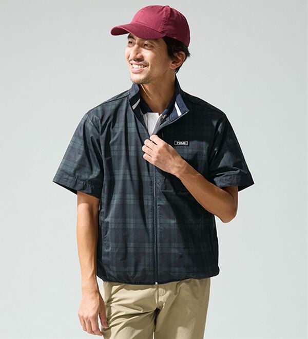 「＜ポロ・ビーシーエス＞ブラックウォッチ２ＷＡＹアウター（メンズブルゾン）」｜詳細画像