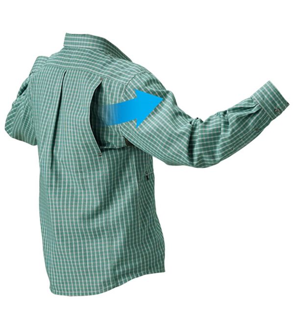 「＜ダンロップ・リファインド＞ガバッと開いて爽快シャツ（メンズシャツ）」｜詳細画像