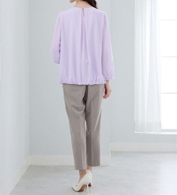 BELLUNA（ベルーナ）の「＜セレモニースタイル＞パール使いブラウス（ブラウス）」｜詳細画像