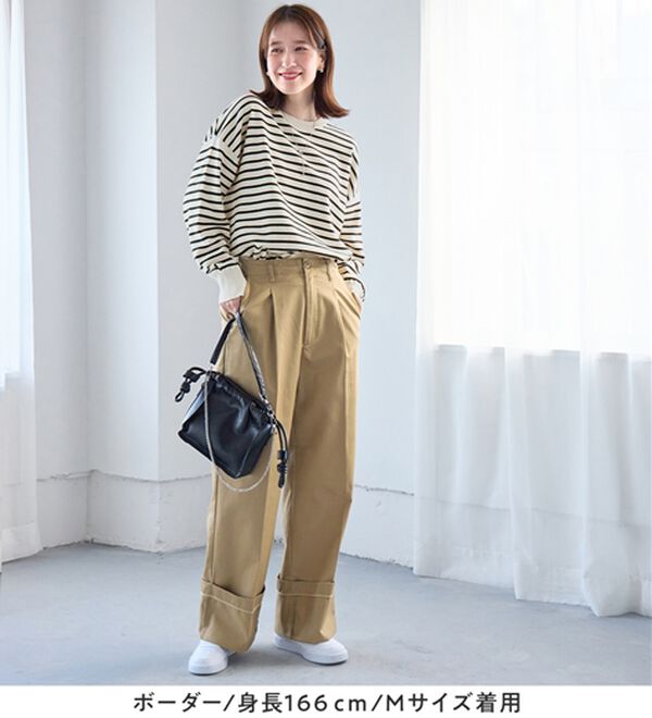 Viola e Viola（ヴィオラ エ ヴィオラ）の「【洗えるニット】着回し力抜群！秋から着られるシンプルニットトップス（ニット・セーター）」｜詳細画像