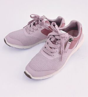 「＜ダンロップリファインド＞４Ｅ軽量ストレッチスニーカー（スニーカー）」｜ピンク