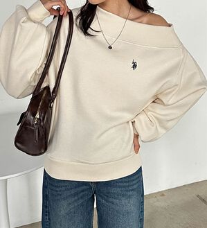 RANAN（ラナン）の「＜U.S.POLO ASSN.＞ワンショルスウェット（トレーナー・スウェット）」｜詳細画像