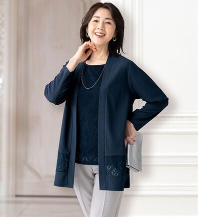 ルフラン（ルフラン）の「上品レース使いアンサンブル（アンサンブル）」