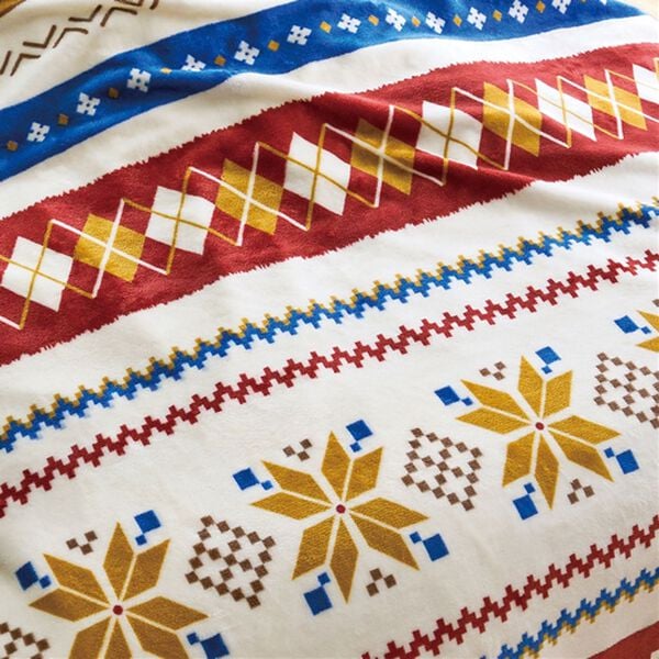 「毛布にもなるフランネル掛布団カバー＜２ＷＡＹ・あったか・裏面シープ調・アルミシート入＞（掛布団カバー）」｜詳細画像