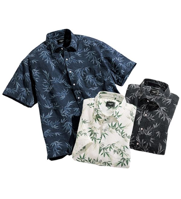 「さらっと爽快！快適和柄シャツ（メンズシャツ）」｜詳細画像