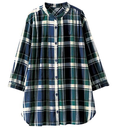 BELLUNA（ベルーナ）の「綿１００％刺しゅうデザインシャツ（シャツ）」