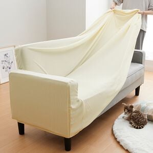 iellio（イエリオ）の「はっ水ひっかかりにくいソファカバー＜ｗｉｔｈＰｅｔ＞＜キズ汚れの目隠し・撥水・のびのび・ソファーカバー＞（ソファーカバー）」｜詳細画像