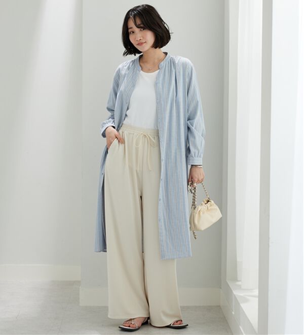 BELLUNA（ベルーナ）の「綿100％ダブルガーゼ素材ワンピース（その他ワンピース）」｜詳細画像