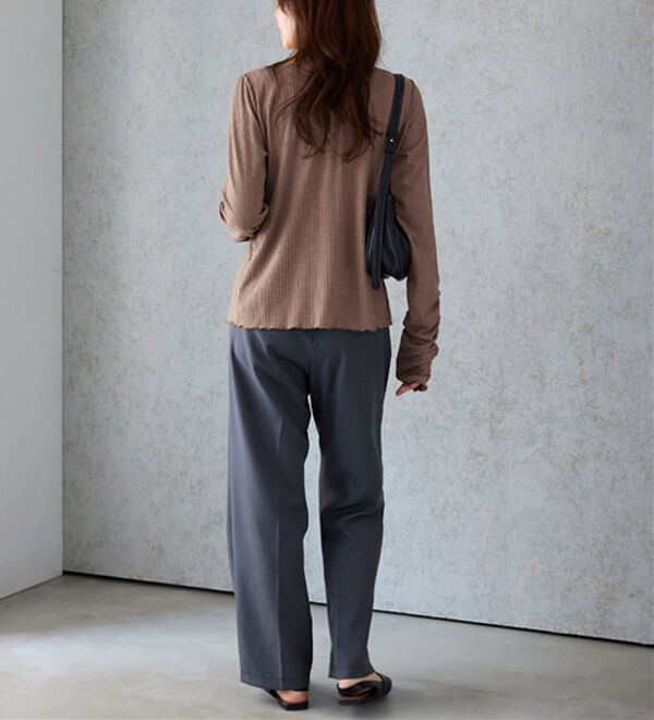 Viola e Viola（ヴィオラ エ ヴィオラ）の「針抜きシアードットボタンカーデ（その他カーディガン）」｜詳細画像