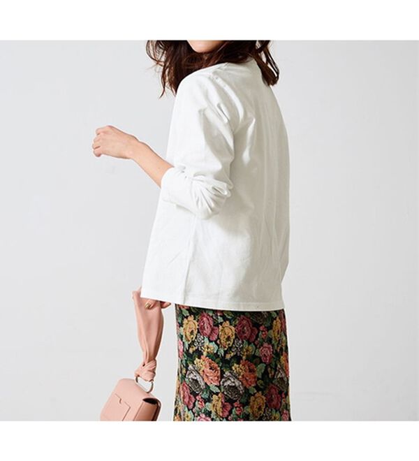 RANAN（ラナン）の「フロッキープリントロゴＴシャツ（Tシャツ）」｜詳細画像