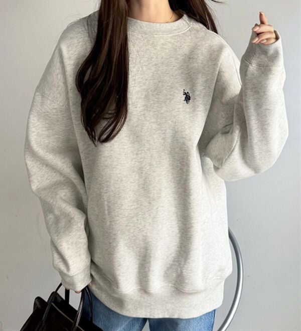 GeeRA（ジーラ）の「【U.S. POLO ASSN.】表ピーチ裏起毛スウェット（トレーナー・スウェット）」｜詳細画像