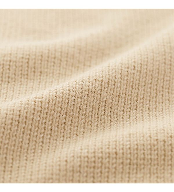 BELLUNA（ベルーナ）の「エコ素材シンプルロングニットベスト（ベスト）」｜詳細画像