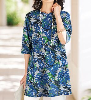 BELLUNA（ベルーナ）の「プリントロングプルオーバー（カットソー）」｜詳細画像