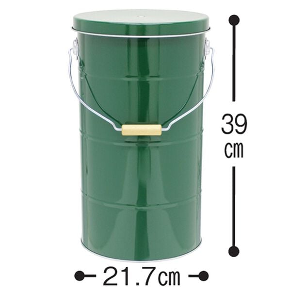 「オバケツ　ライスストッカー（保存容器・米びつ）」｜詳細画像