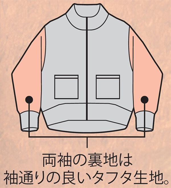 「編地の表情にこだわる裏ボアフルジップニット（メンズニット・セーター）」｜詳細画像