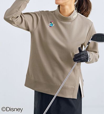 BELLUNA（ベルーナ）の「【Ｄｉｓｎｅｙ／ＦＩＬＡ】ダンボールニットスリットプルオーバー（カットソー）」