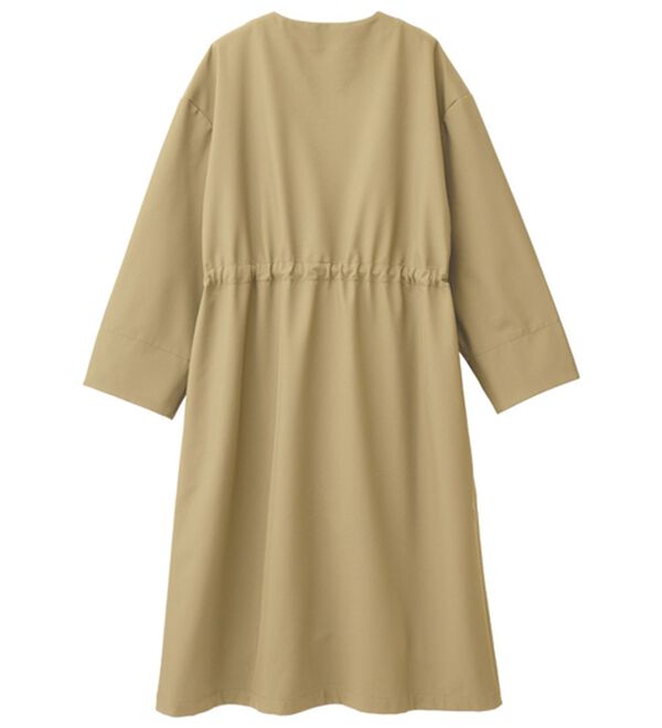 RANAN（ラナン）の「２つの機能付！ロング丈ノーカラーコート（ロングコート）」｜詳細画像